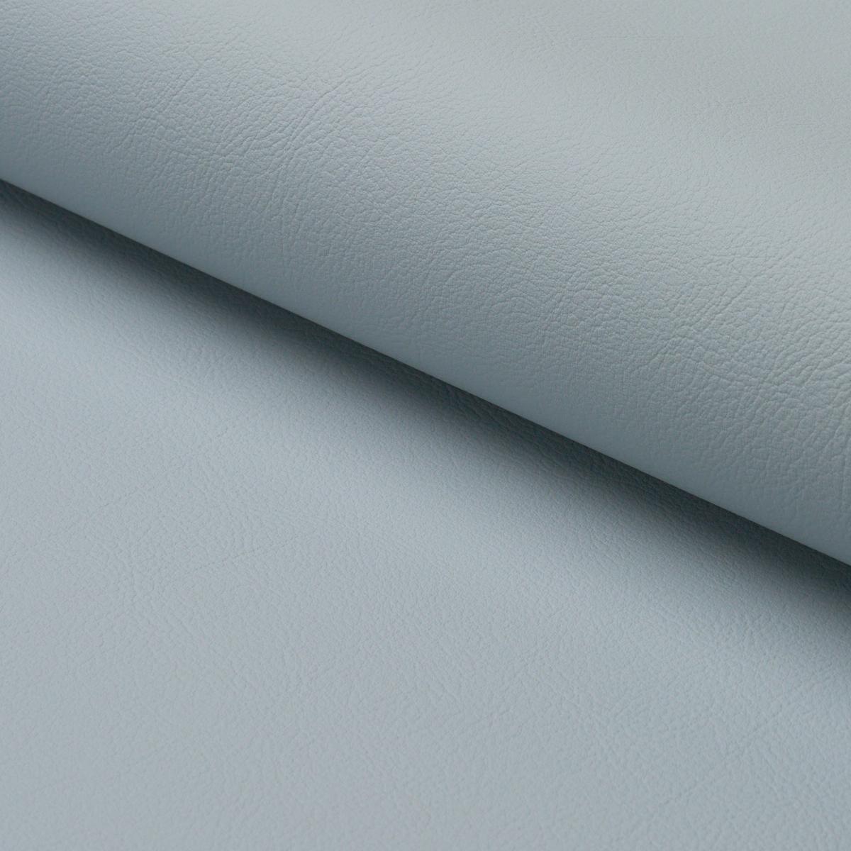 Schumacher Vegan Leather Indoor/Outdoor Cornflower Fabric