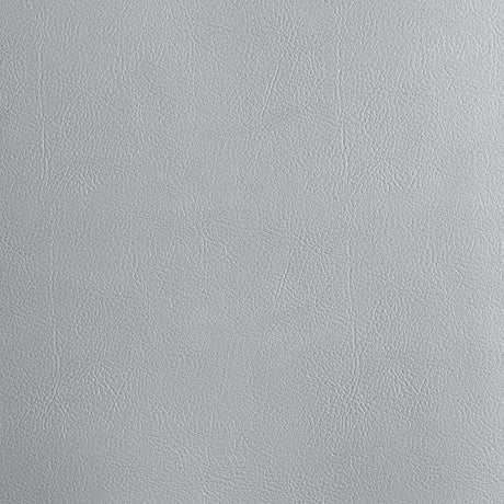 Schumacher Vegan Leather Indoor/Outdoor Silver Metallic Fabric