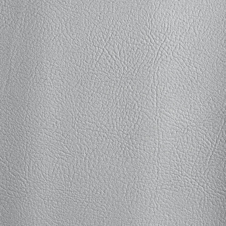 Schumacher Vegan Leather Indoor/Outdoor Silver Metallic Fabric