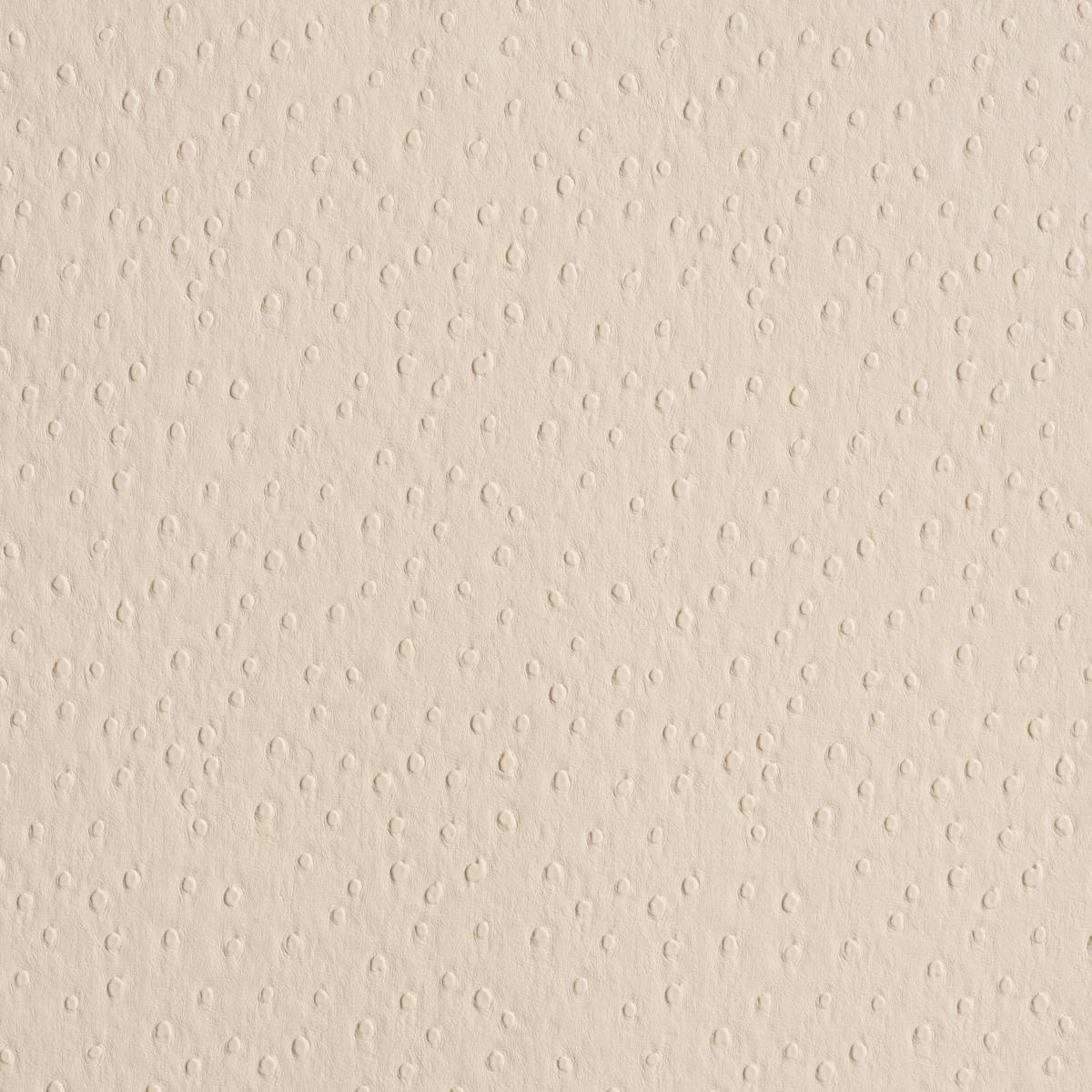 Schumacher Ostrich Vegan Leather Cream Fabric