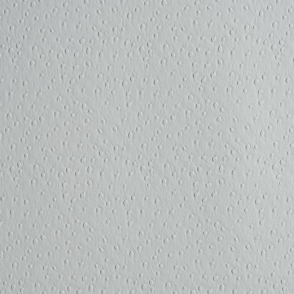 Schumacher Ostrich Vegan Leather Fog Fabric