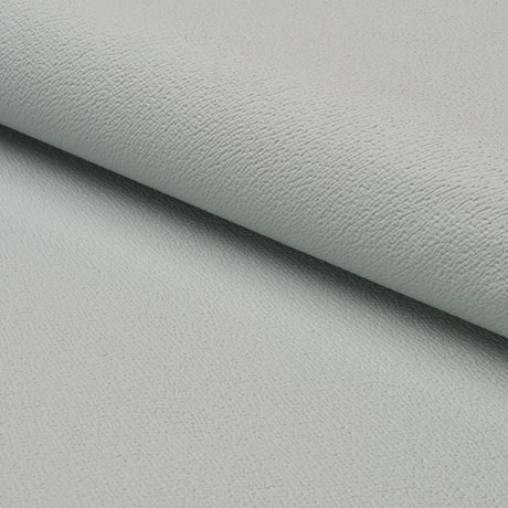 Schumacher Textured Vegan Leather Fog Fabric