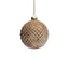Zodax 4" Shiny Gold Metallic Glass Ball Christmas Ornaments, Set of 6