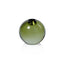 Zodax Round Green Romy Decorative Crystal Glass Taper Candle Holder