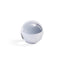 Zodax 2.75" Smoke Decorative Crystal Glass Balls, Set of 2