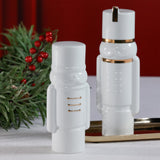 Zodax Holiday Snow Soldier Porcelain, Decorative Seasonal Tabletop Dcor