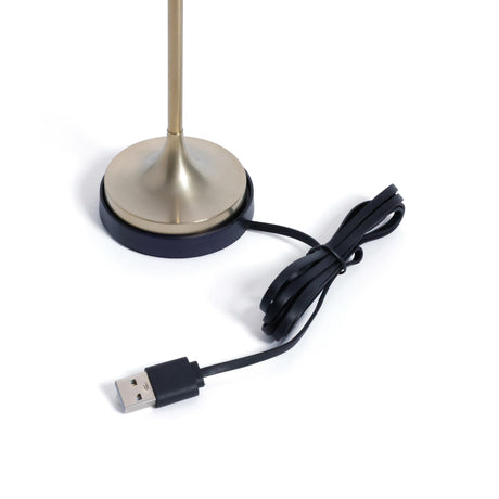Zodax Gold Rechargeable Table Light
