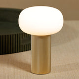 Zodax Halo Gold Rechargeable Table Light