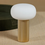 Zodax Halo Gold Rechargeable Table Light