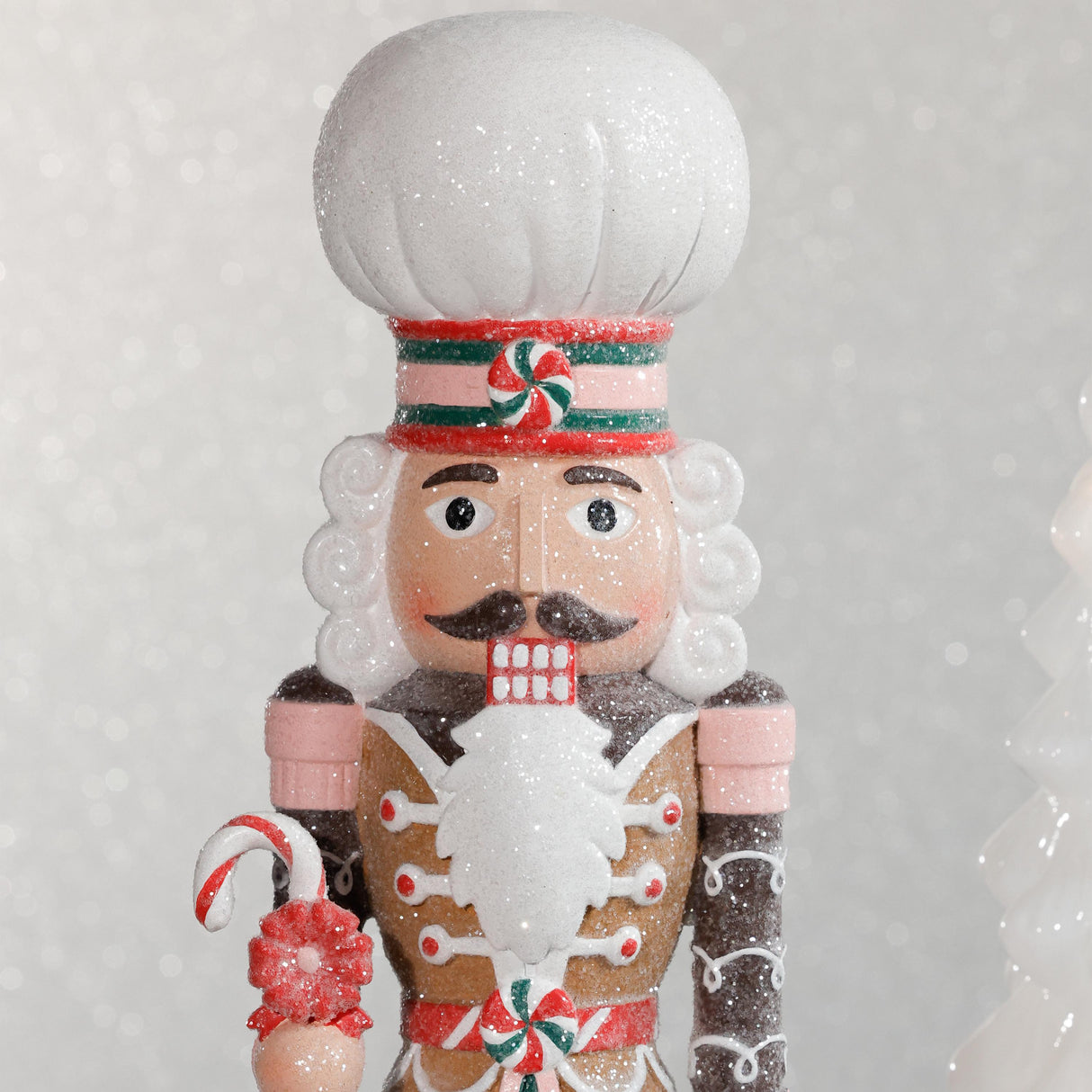 Zodax Candy Cane Soldiers Holiday Figurines, Set of 3 Assorted Styles