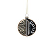 Zodax Glass Caviar Box Holiday Hanging Ornaments, Set of 6