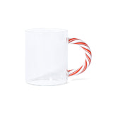 Zodax Holiday Glass Mugs, Set of 5 Assorted Styles