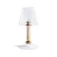 Zodax Gold Isola Glass Tealight Lamp Candle Holder