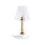 Zodax Gold Isola Glass Tealight Lamp Candle Holder