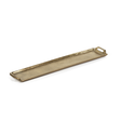 Zodax Dark Gold 26" Khanya Rectangular Aluminum Tray