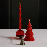 Zodax Gold Christmas Tree Design Brass Candle Snuffer