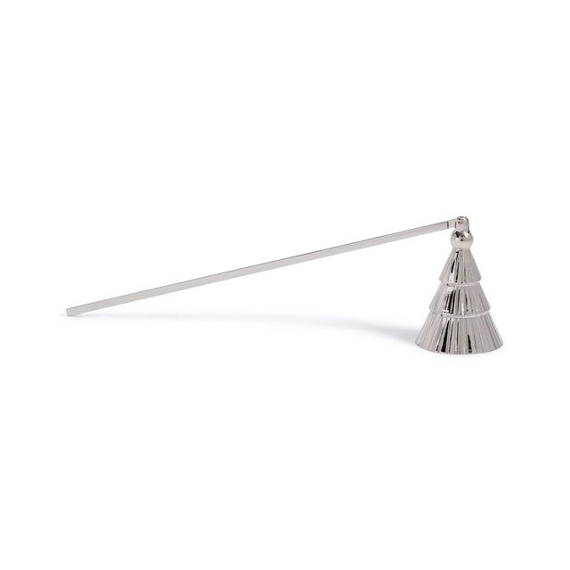 Zodax Nickel Christmas Tree Design Brass Candle Snuffer