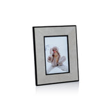 Zodax 4" x 6" Arden Suede Leather Tabletop Photo Frame