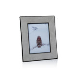 Zodax 5" x 7" Arden Suede Leather Tabletop Photo Frame