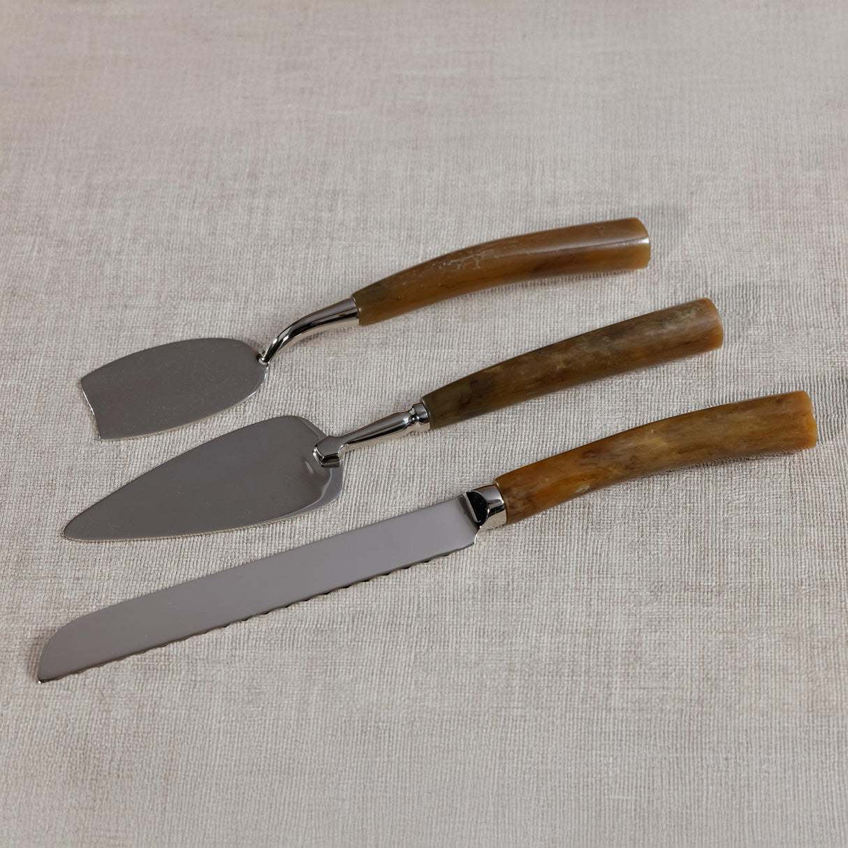 Zodax Gourmet Cheese Knife Set in Gift Box, Set of 3