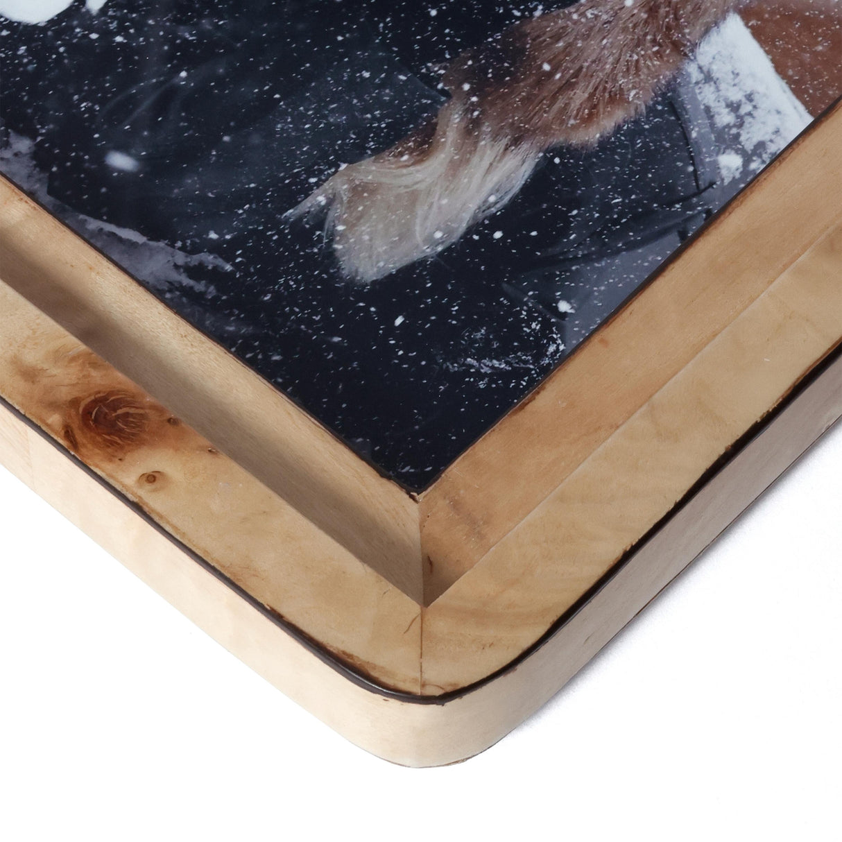 Zodax 5" x 7" Valberg Burl Veneer Tabletop Photo Frame