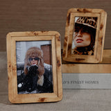 Zodax 5" x 7" Valberg Burl Veneer Tabletop Photo Frame