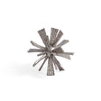 Zodax Small Sculptural Starburst Metal Orb Accent