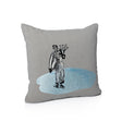 Zodax St. Moritz Glam Cotton Embroidered Throw Pillow, 16" x 16"