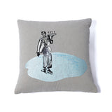 Zodax St. Moritz Glam Cotton Embroidered Throw Pillow, 16" x 16"