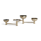 Zodax Swivel Polished Stainless Steel Condiment Set
