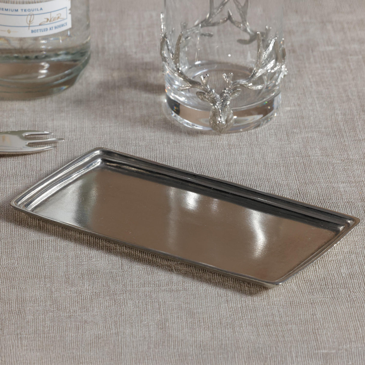 Zodax St. Anton Pewter Multi-Purpose Tray