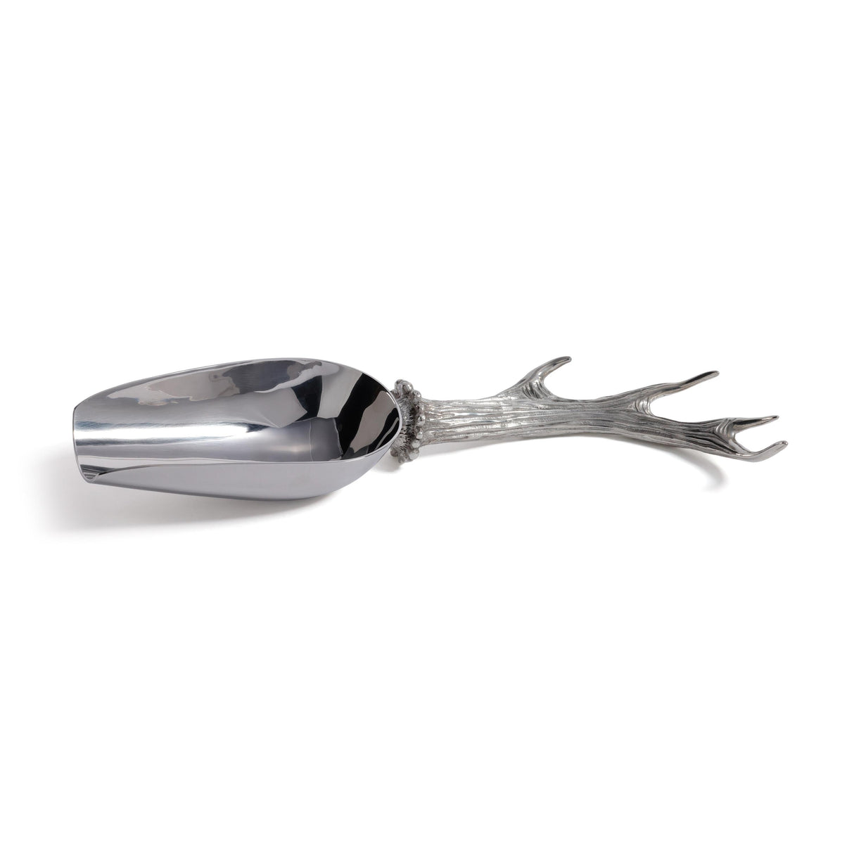 Zodax St. Anton Pewter Antler Ice Scoop