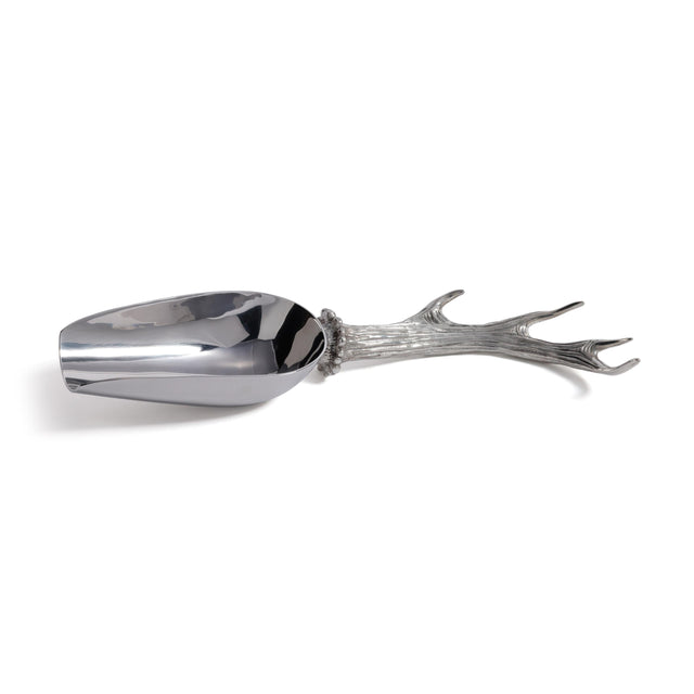 Zodax St. Anton Pewter Antler Ice Scoop