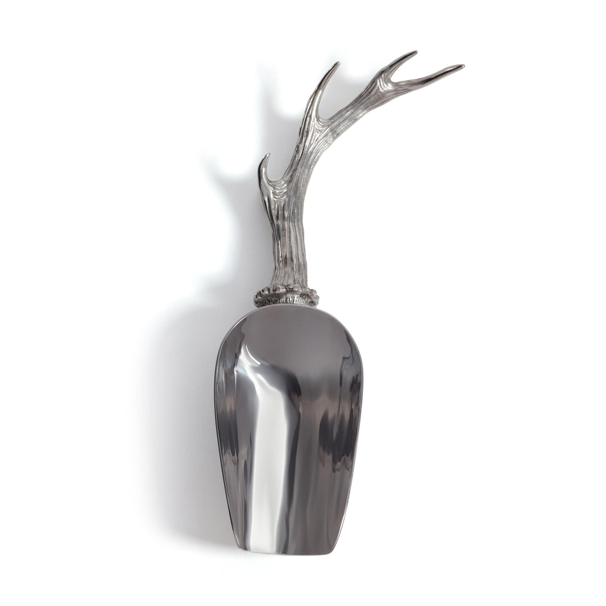Zodax St. Anton Pewter Antler Ice Scoop