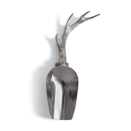 Zodax St. Anton Pewter Antler Ice Scoop