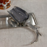 Zodax St. Anton Pewter Antler Ice Scoop