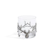 Zodax Small- 9.47 oz/ 280 ml St. Anton Pewter & Glass Rock Glass