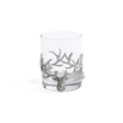 Zodax Large- 13.02 oz/ 385 ml St. Anton Pewter & Glass Rock Glass