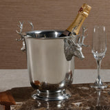Zodax St. Moritz Pewter Champagne, Wine Cooler / Ice Bucket