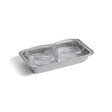 Zodax St. Moritz Pewter & Glass Condiment Set