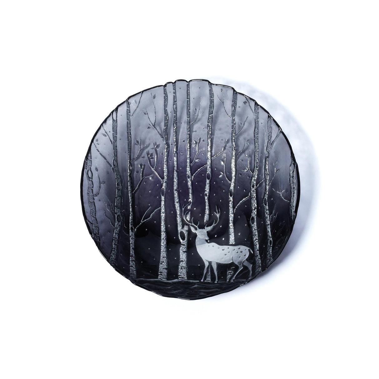 Zodax Smoke Wilderness Glass Serving Bowls, Set of 6 Side Dish & Appetizer Bowls