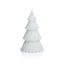 Zodax White Twinkle Tree Decorative Holiday Candles, Set of 6