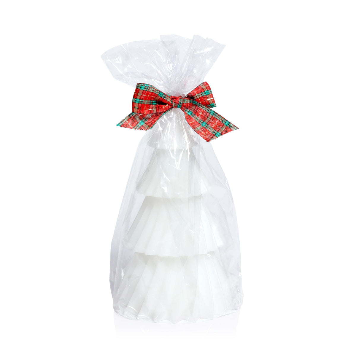 Zodax White Twinkle Tree Decorative Holiday Candles, Set of 6