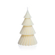 Zodax Ivory Twinkle Tree Decorative Holiday Candles, Set of 6