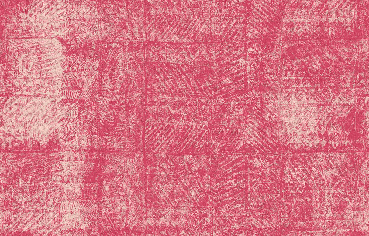 MindTheGap SAMOA Raspberry PINK/LIGHT PINK Wallpaper