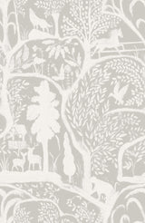 MindTheGap THE ENCHANTED WOODLAND Solstice GRAY/TAUPE Wallpaper