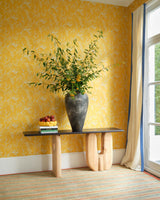 MindTheGap WALLFLOWER Sunny YELLOW/WHITE Wallpaper