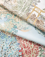 Brunschwig & Fils MEIJI PRINT AQUA Fabric