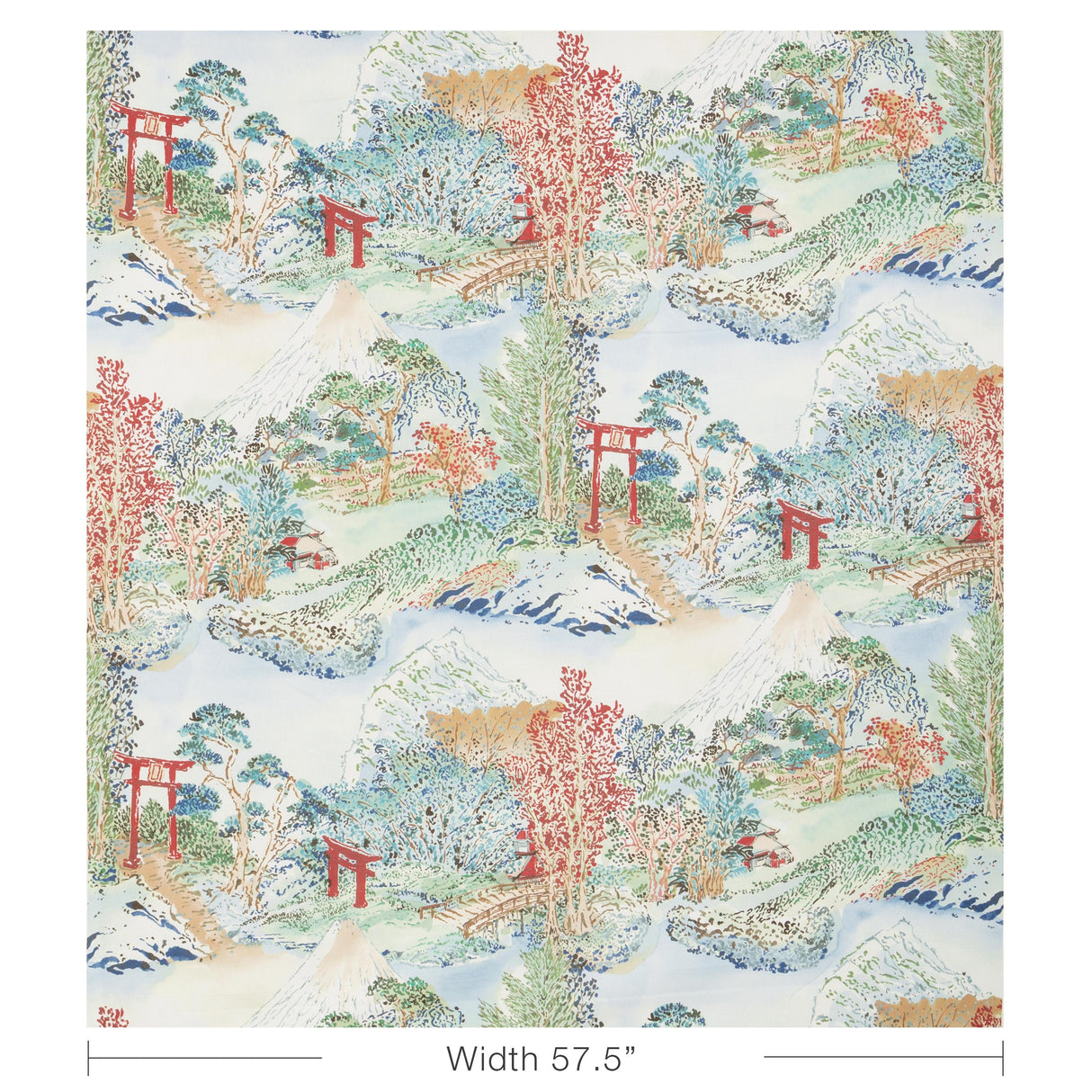 Brunschwig & Fils MEIJI PRINT MULTI Fabric