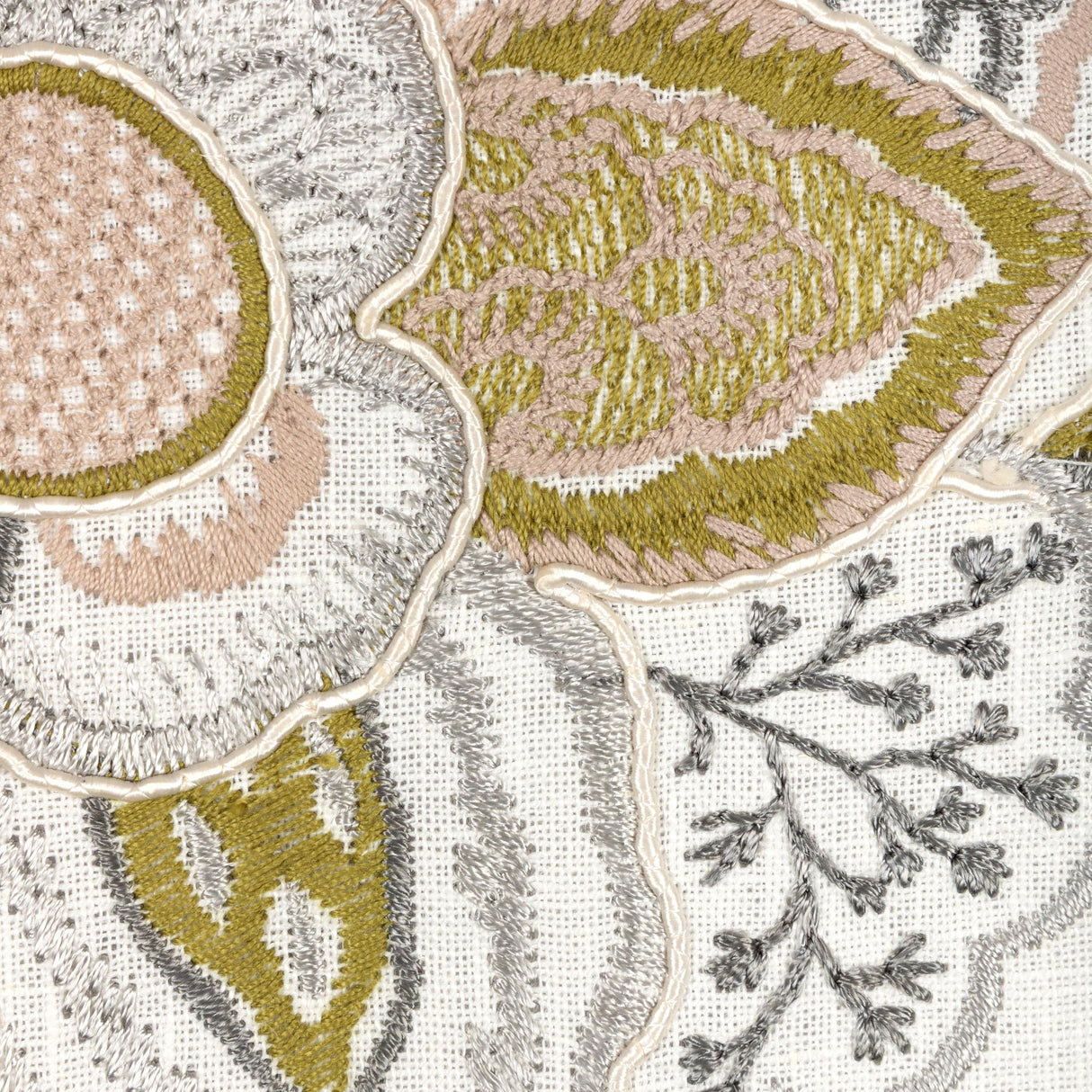 Brunschwig & Fils SIERRE EMB LAGOON Fabric